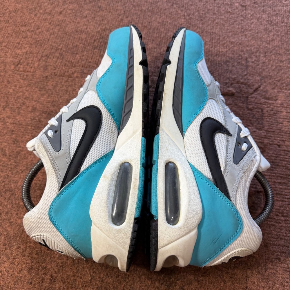 Nike Women's Air Max Sneakers in White, Teal & Black - Picture 8 of 12